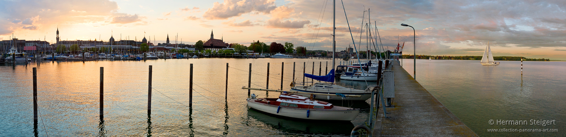 Abendstimmung im Konstanzer Hafen