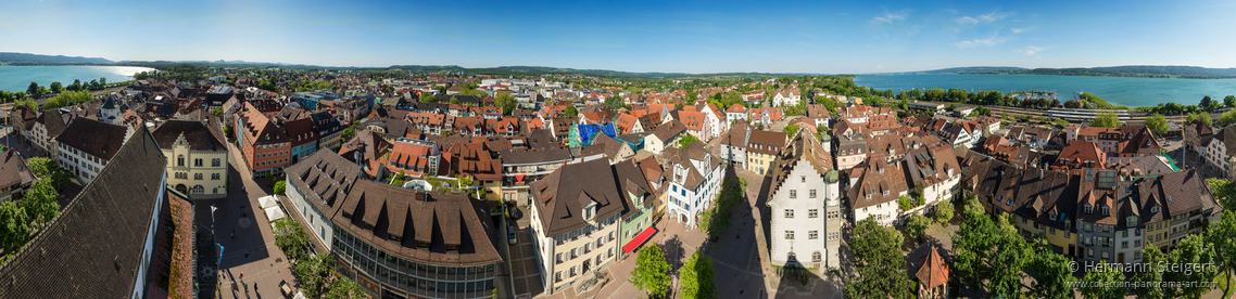 Blick vom Münster auf Radolfzell