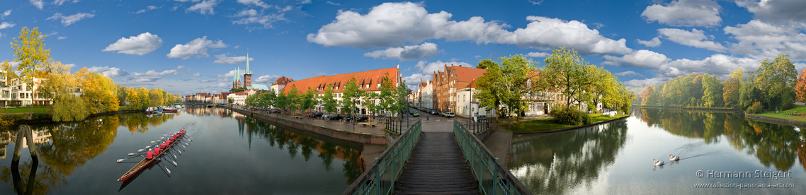 Dankwartbrücke über die Obertrave am Malerwinkel