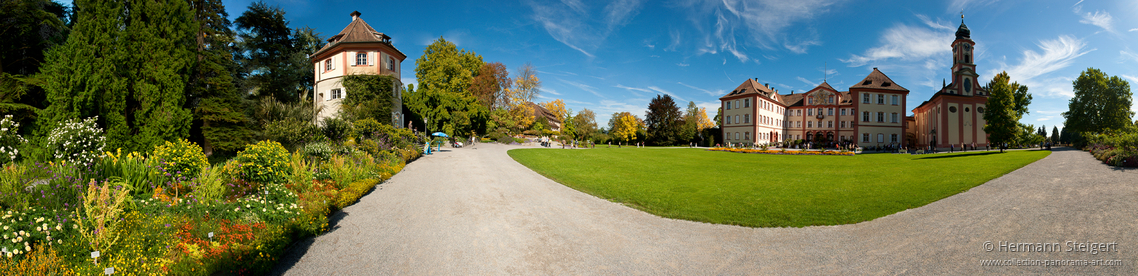 Das Deutschordenschloss auf der Insel Mainau