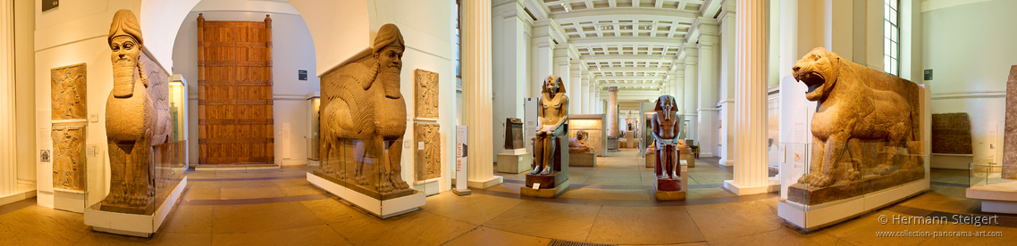 The British Museum - The Egyptian sculpure gallery