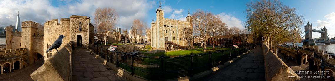 The White Tower and the Tower Bridge