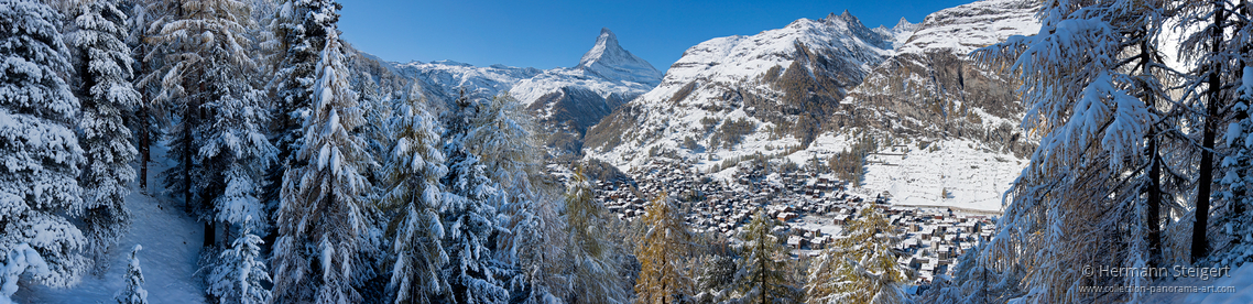 Winterstimmung bei Zermatt