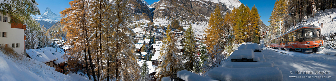 Winterstimmung in Zermatt 1