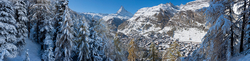 Winterstimmung bei Zermatt